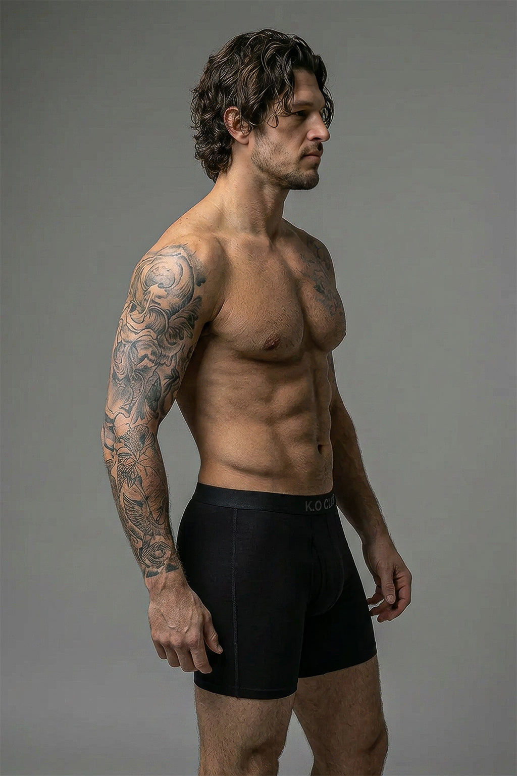 Men’s Premium Boxer Brief – Black