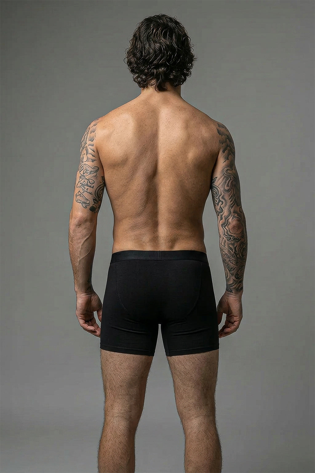 Men’s Premium Boxer Brief – Burgundy